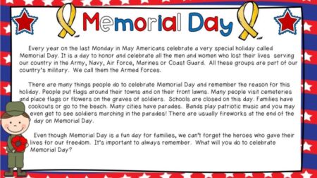 Memorial Day for Kids