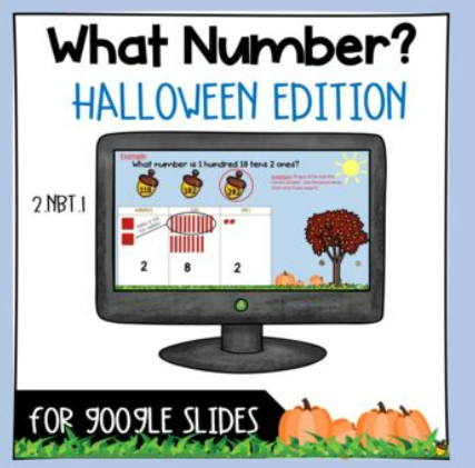 halloween place value